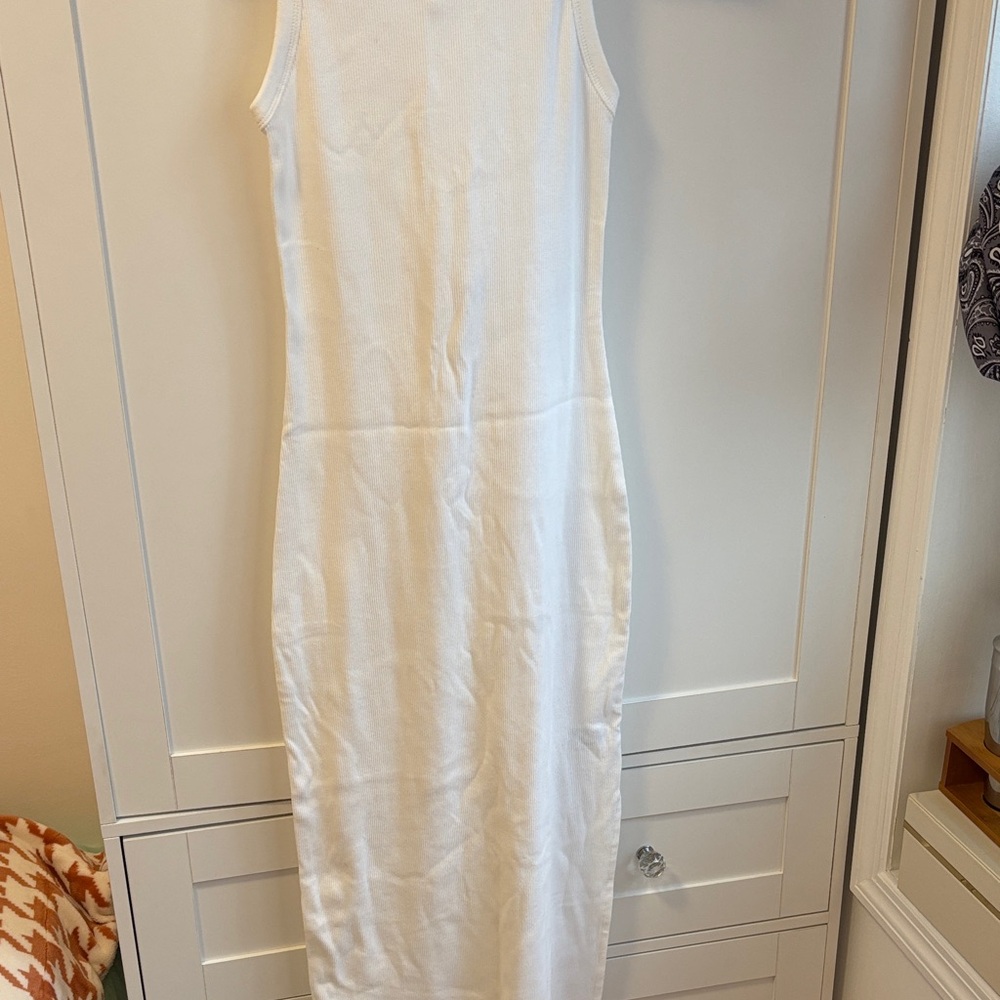 Universal Thread Ivory Ribbed Tee - image 4